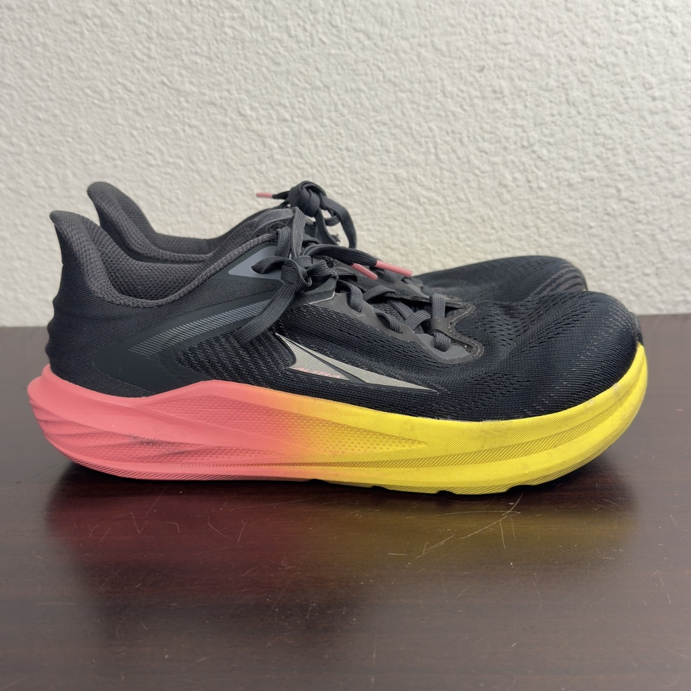 Altra Torin 8 Shoes Womens Size 9.5 Black Yellow Pink Running AL0A85QF060